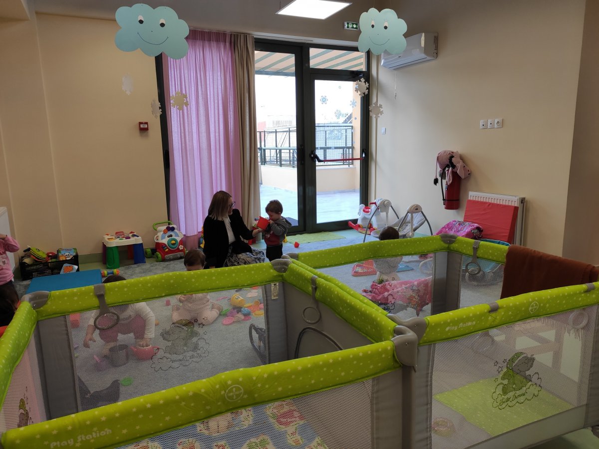 Εγκαίνια στο νέο παιδικό σταθμό του Δήμου Ηρακλείου Αττικής