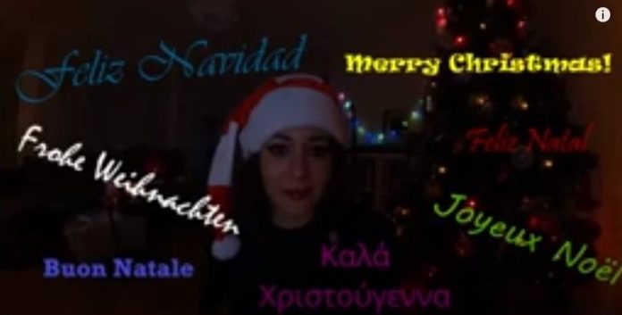Απίστευτη ερμηνεία τραγουδιού από μία Ελληνίδα μαμά …..all she wants for Christmas is you!(video)