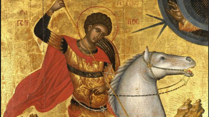 Άγιος Γεώργιος ο Μεγαλομάρτυρας και Τροπαιοφόρος – Γιορτή σήμερα 3 Μαΐου