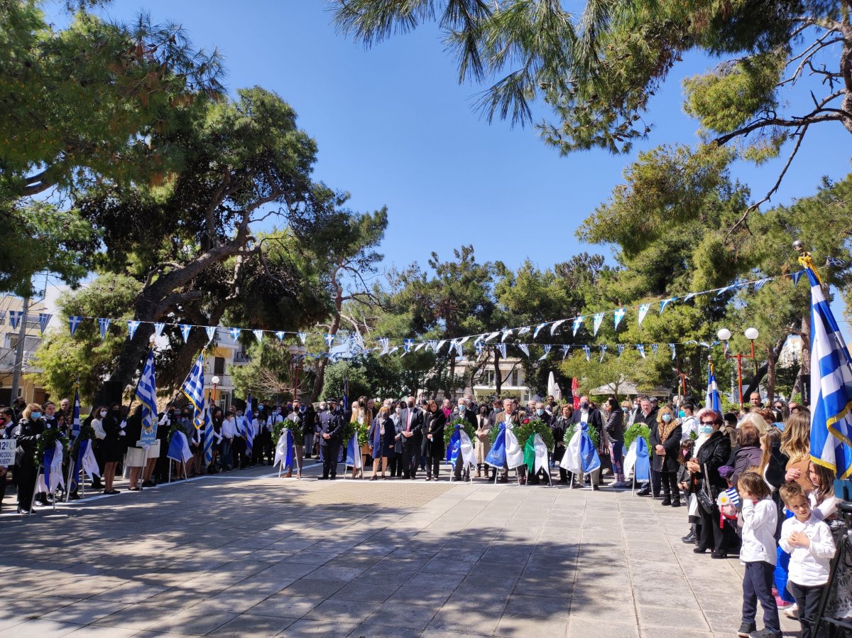 Ο Δήμος Ηρακλείου Αττικής τίμησε την Εθνική Επέτειο της Ελληνικής Επανάστασης