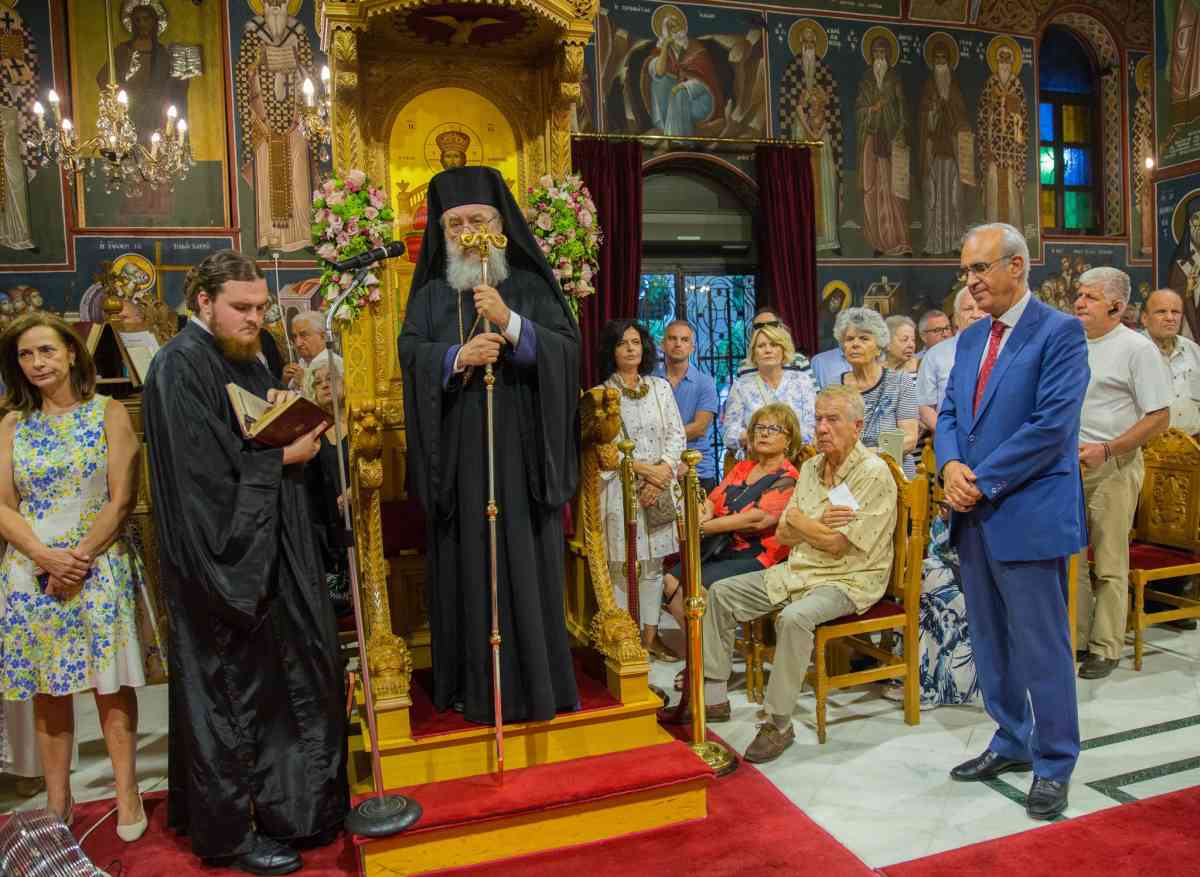 ΛΑΜΠΡΗ ΛΙΤΑΝΕΙΑ ΤΗΣ ΑΓΙΑΣ ΜΑΡΙΝΑΣ ΣΤΗΝ ΕΚΑΛΗ