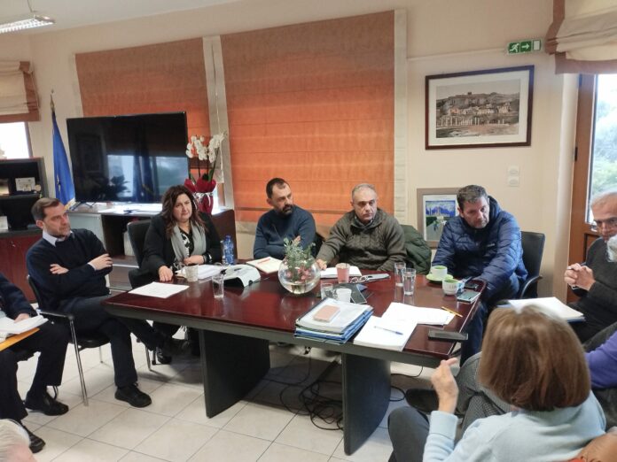 Σύσκεψη για τα ζητήματα χωροθέτησης των οικισμών του Δήμου Διονύσου