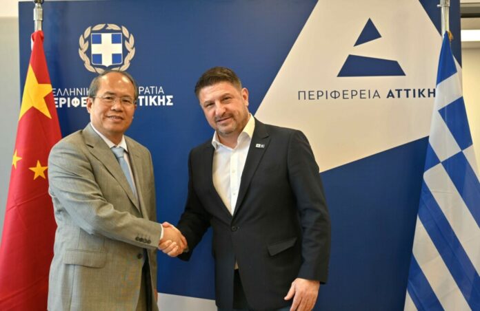 Νίκος Χαρδαλιάς: «Διευρύνουμε τη στρατηγική συνεργασία της Περιφέρειας Αττικής με την Κίνα»