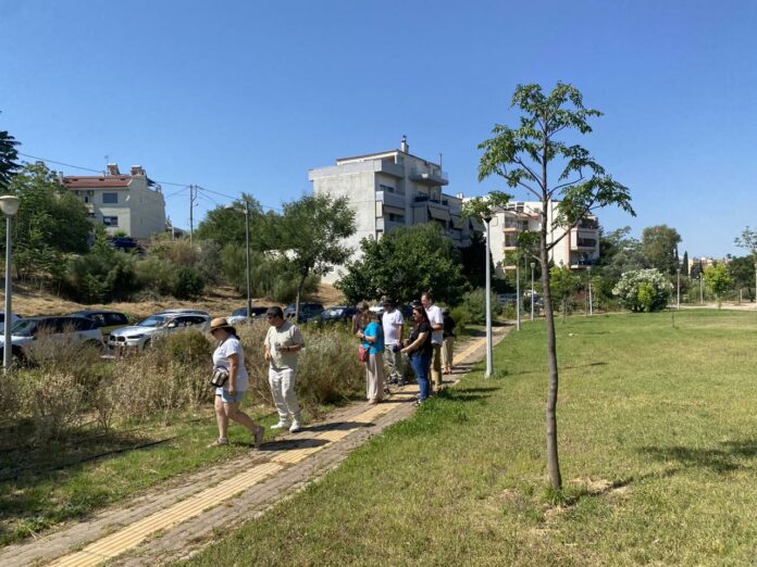 Απόλυτα επιτυχημένη η υλοποίηση και διαχείριση του πρότυπου χώρου πρασίνου στην περιοχή του Αγίου Θωμά, σύμφωνα με την ομάδα ελέγχου του Ευρωπαϊκού προγράμματος Life Grin