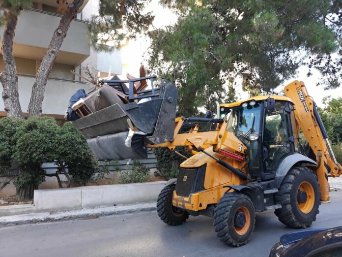 Κάλεσμα του Δήμου Αμαρουσίου για τον τερματισμό της εκτεταμένης και άναρχης απόρριψης ογκωδών απορριμμάτων στους κοινόχρηστους χώρους