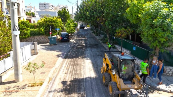 Ξεκίνησε νέος κύκλος ανακατασκευής οδών στο Μαρούσι – Αρχή από το Ψαλίδι