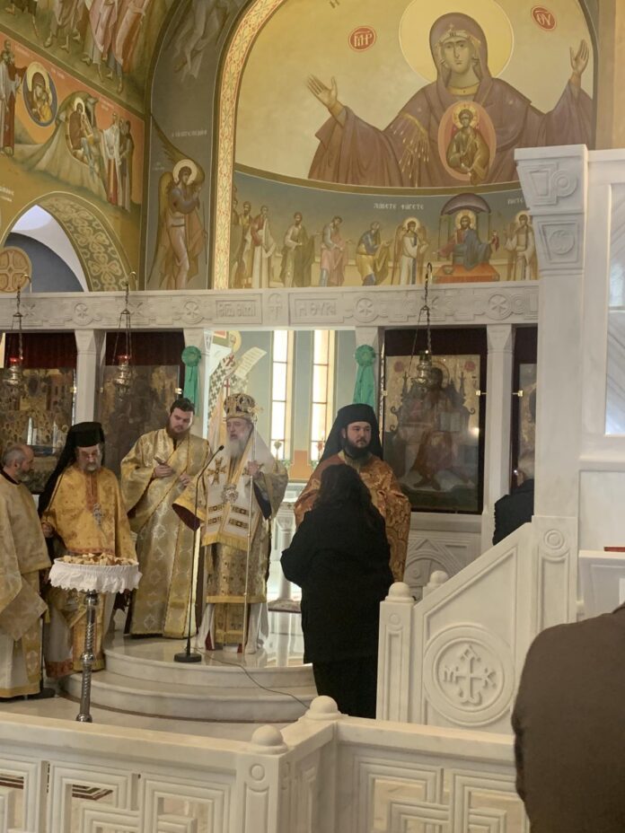 &Eta; &epsilon;&omicron;&rho;&tau;ή &tau;&omicron;&upsilon; &Pi;&rho;&omega;&tau;&omicron;&mu;ά&rho;&tau;&upsilon;&rho;&alpha; &Sigma;&tau;&epsilon;&phi;ά&nu;&omicron;&upsilon; &sigma;&tau;&omicron;&nu; Ά&gamma;&iota;&omicron; &Sigma;&tau;έ&phi;&alpha;&nu;&omicron;