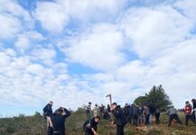 Μαθητική αναδάσωση στην Αχλαδούλα Αγίου Στεφάνου